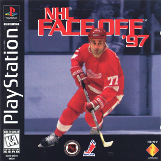 NHL FaceOff '97 poster
